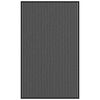 vidaXL Zerbino a Strisce Nere e Grigie 90x150 cm
