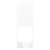 vidaXL Mobile per Lavatrice Bianco 64x25,5x190 cm