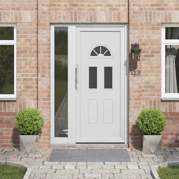 vidaXL Fioriera 2 pcs Argento 30 x 30 x 30 cm Acciaio inossidabile