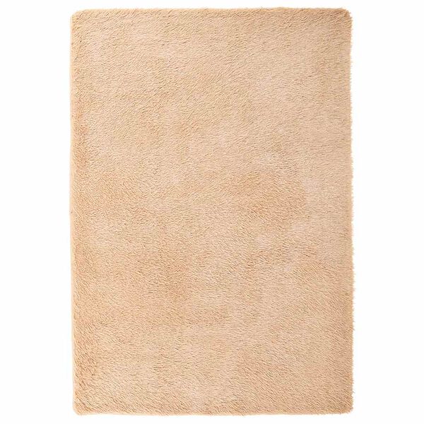 vidaXL Tappeto Shaggy a Pelo Lungo NAVARRA Beige 200x290 cm poliestere