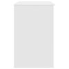 vidaXL Scrivania Bianca 86x49x76 cm in Legno Multistrato