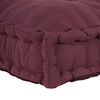 vidaXL Cuscino per Divano Bordeaux 120 x 80 x 12 cm Tessuto