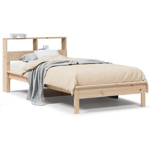 vidaXL Letto Libreria senza Materasso 90x200 cm Legno Massello Pino