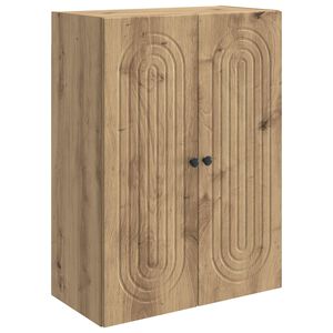 vidaXL Mobiletto a muro 66 x 34,5 x 90 cm Legno ingegnerizzato