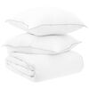 vidaXL Set di Piumoni 2 pz 135 x 220 cm Estate 150 gsm Fibra di bamb&ugrave;