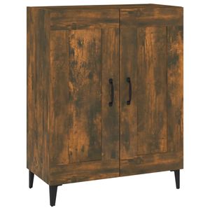 vidaXL Credenza Rovere Fumo 69,5x34x90 cm in Legno Multistrato