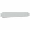 vidaXL Set 15 pz Bordo prato flessibile acciaio galvanizzato 100x14 cm