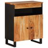 vidaXL Credenza con 2 Ante 60x33x75 cm in Legno Massello di Acacia