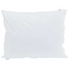 vidaXL Cuscino con cuscino Bianco 50 x 75 cm Piuma