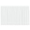 vidaXL Tenda in Pizzo con tende Bianco 140 x 400 cm Poliestere