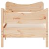 vidaXL Letto senza Materasso 90x190 cm in Legno Massello di Pino