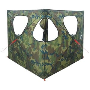 vidaXL Tenda da Caccia con tetto Mimetico 145 x 145 x 150 cm