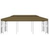 vidaXL Gazebo 6x3 m Grigio Talpa 180 g/m²