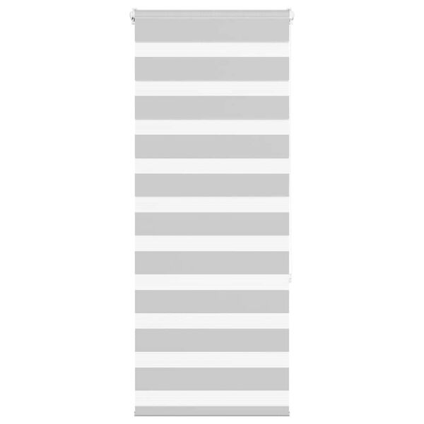 vidaXL Tenda a Rullo Zebra Larghezza Tessuto 50,9 cm Poliestere