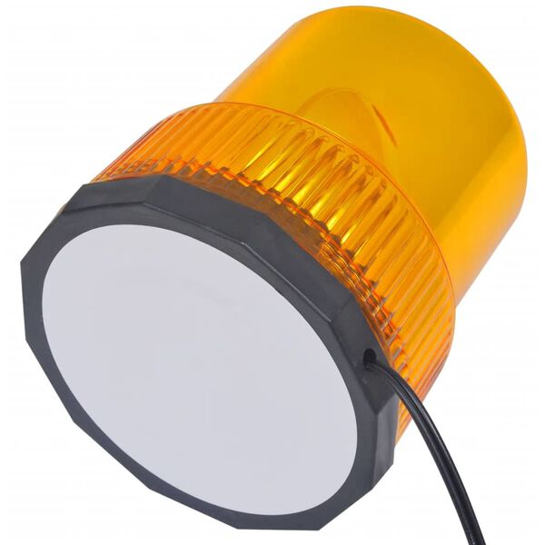 Faro lampeggiante per auto con base magnetica 12 V