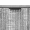 vidaXL Credenza Grigio Sonoma 69,5 x 33 x 82 cm Legno multistrato