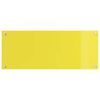 vidaXL Rivestimento da Cucina Giallo 100 x 40 x 0,6 cm vetro temperato