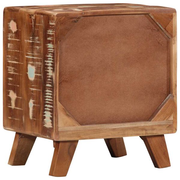 vidaXL Comodini 2pz 40x32x46 cm in Legno Massello di Recupero