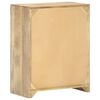 vidaXL Credenza 60x30x75 cm in Legno Massello di Mango