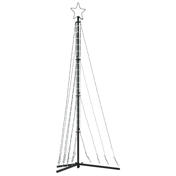 vidaXL Albero di Natale a LED 339 LED Blu 187 cm