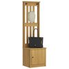 vidaXL Albero da Ingresso SANDNES 45x40x159,5 cm in Legno di Pino