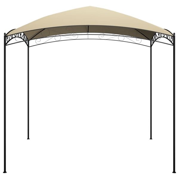vidaXL Gazebo 3x3x2,65 m Crema 180 g/m²