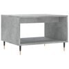 vidaXL Tavolino da Salotto Grigio Cemento 60x50x40cm Legno Multistrato