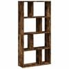 vidaXL Libreria Rovere Fumo 60x20x120,5 cm in Truciolato