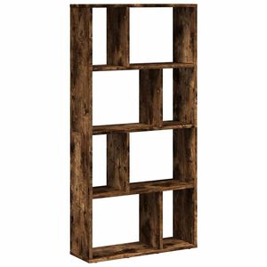 vidaXL Libreria Rovere Fumo 60x20x120,5 cm in Truciolato
