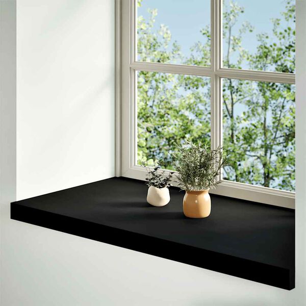 vidaXL Davanzali 2 pz Marrone Scuro 90x40x2 cm Legno Massello Rovere