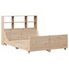 vidaXL Letto Libreria senza Materasso 120x200 cm Legno Massello