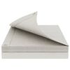 vidaXL Telo con Occhielli Bianco 8 x 12 m 90 gsm PE