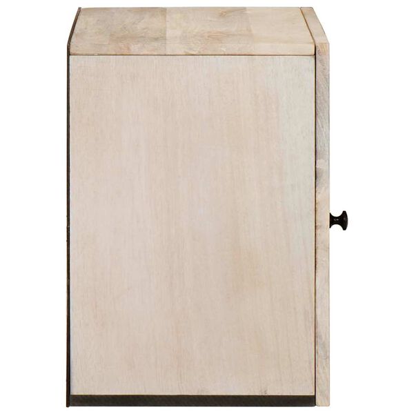 vidaXL Mobile da Bagno Bianco 38 x 33 x 48 cm Legno multistrato