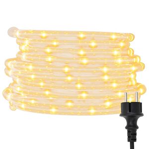 vidaXL Stringa di Luci con 1200 LED Bianco Caldo 50 m in PVC