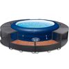 Bestway Lay-z-Spa Vasca Idromassaggio Gonfiabile 196x61 cm Rattan PE