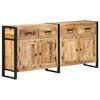vidaXL Credenza 172x35x80 cm in Legno Massello di Mango