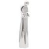 vidaXL Scultura Argento 10 x 16 x 49 cm Alluminio