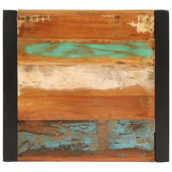 vidaXL Tavolo da Bar 60x55x110 cm in Legno Massello di Recupero