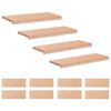 vidaXL Tappeti per scale 12 pz 80 x 25 x 2 cm Naturale