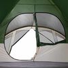 vidaXL Tenda Familiare Cabina per 6 Persone Verde Impermeabile