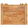 vidaXL Fioriera Rialzata da Giardino 160x60x44cm Legno Massello Acacia