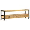 vidaXL Mobile Porta TV 150x30x45 cm in Legno Massello di Mango