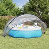 vidaXL Dome Piscina Trasparente 472 x 460 x 229 cm PVC