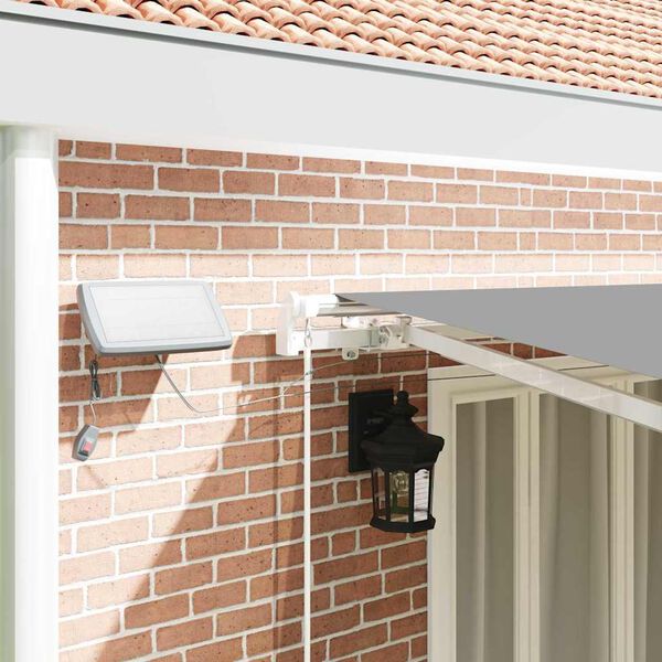 vidaXL Struttura della tenda Bianco 600 × 300 cm Alluminio