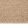 vidaXL Tappeto ZIZUR Beige 240x340 cm Aspetto Iuta Interni ed Esterni