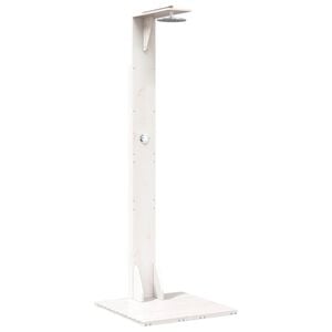 vidaXL Doccia da esterno 214,5 cm Bianco
