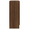 vidaXL Mobile Vetrina Rovere Marrone 82,5x30,5x80 cm Legno Multistrato