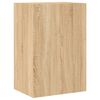 vidaXL Mobile TV Parete Rovere Sonoma 40,5x30x60 cm Legno Multistrato