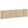 vidaXL Testiera da Muro ALKMAAR Rovere Sonoma Legno ingegnerizzato