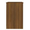 vidaXL Cassettiera Rovere Marrone 40x50x76 cm in Legno Multistrato